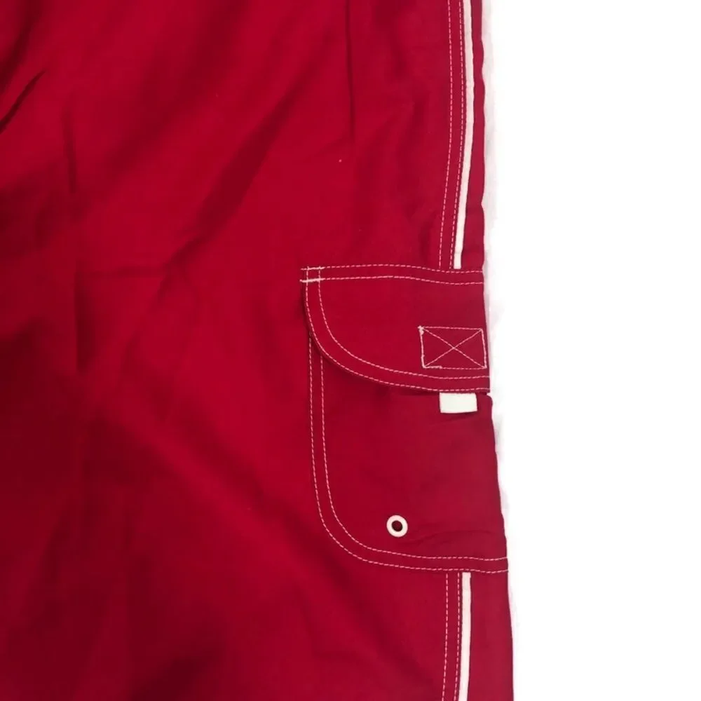 Men’s Brand New Swim Trunks Red‎ Size XL